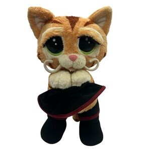 Shrek Sweet Talkin' Puss In Boots Battery Operated Interactive Plush Doll 2007